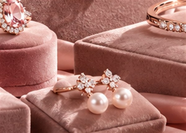 Estelle pearl stud earrings